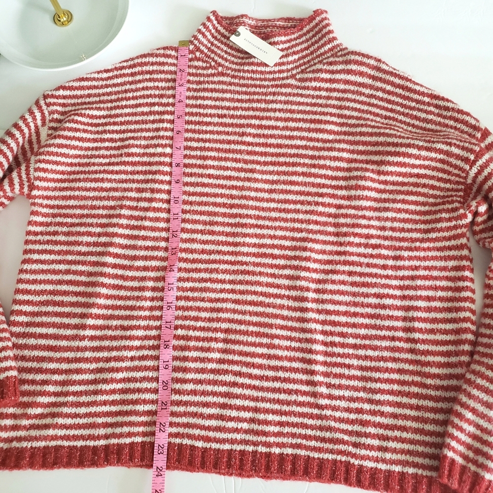 Anthropologie Linnea Mock Neck Sweater Size L NWT - Picture 12 of 14